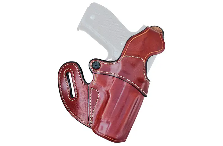 Aker Leather Specialist Belt Slide Leather Holster
